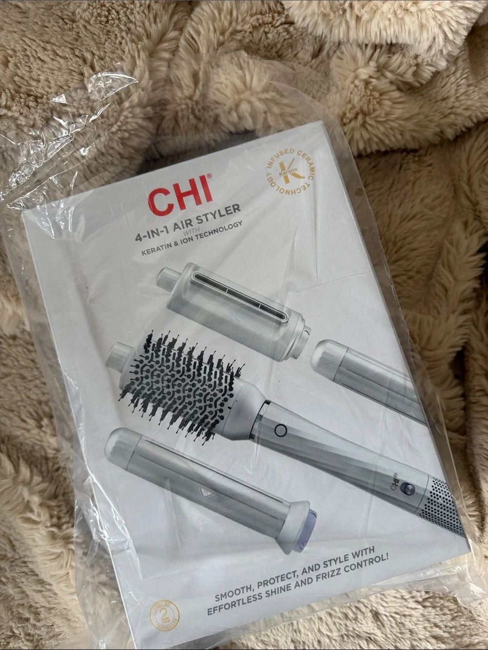 NEW In Box 4-in-1 Air Styler with Keratin and Ion technology